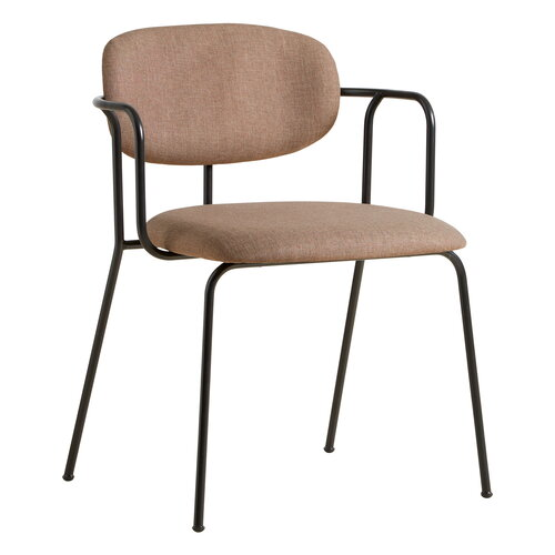 WO Silla Frame Blk Taupe