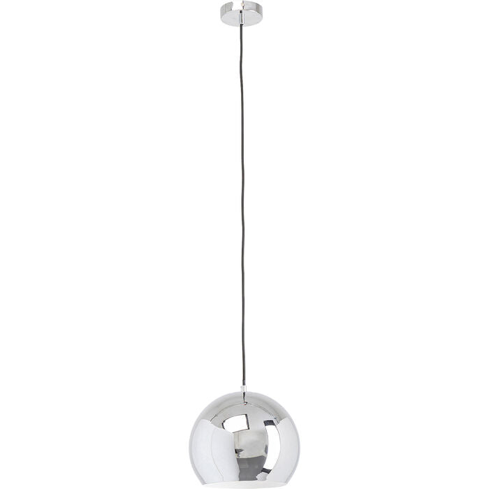 Lampara Colgante Caldaia Silver Ø25 cm