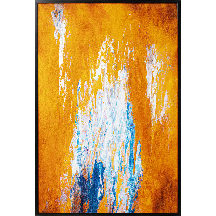 Cuadro Framed Artistas Orange 120x180 cm