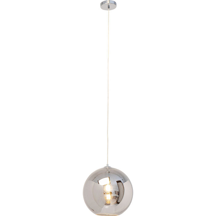 Lampara Colgante Caldaia Silver Ø35 cm