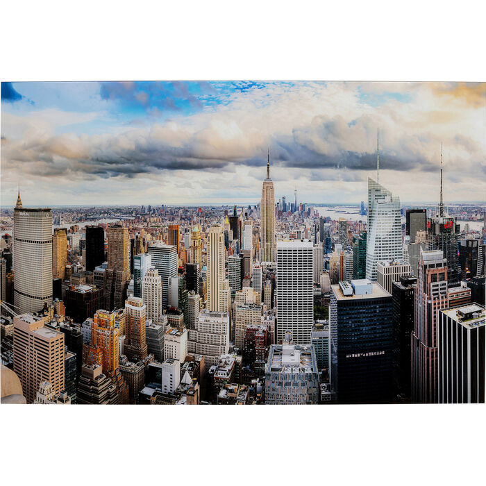 Cuadro de Vidrio City View 150x100 cm