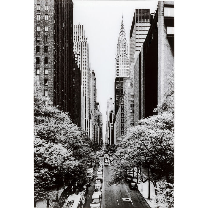 Cuadro de Vidrio Streets Of NY 120x80 cm