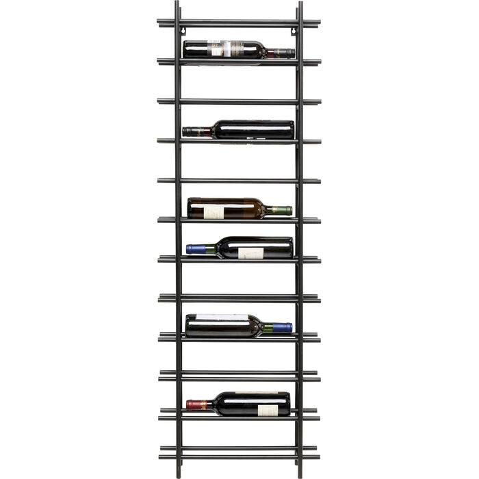 Estanteria de Vinos Cape Town Black 45x136 cm