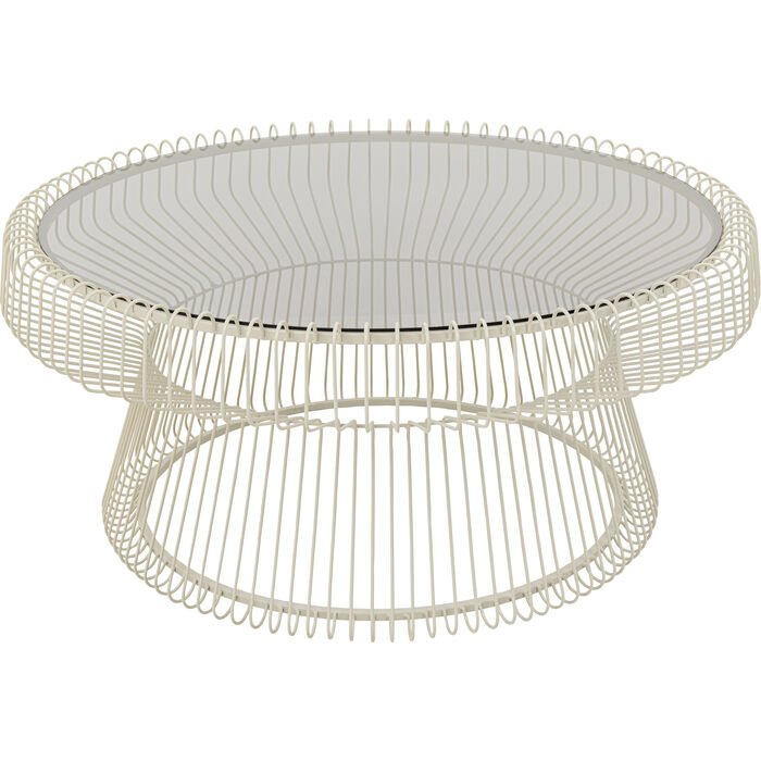 Mesa de Centro Lisboa Greige Ø86 cm