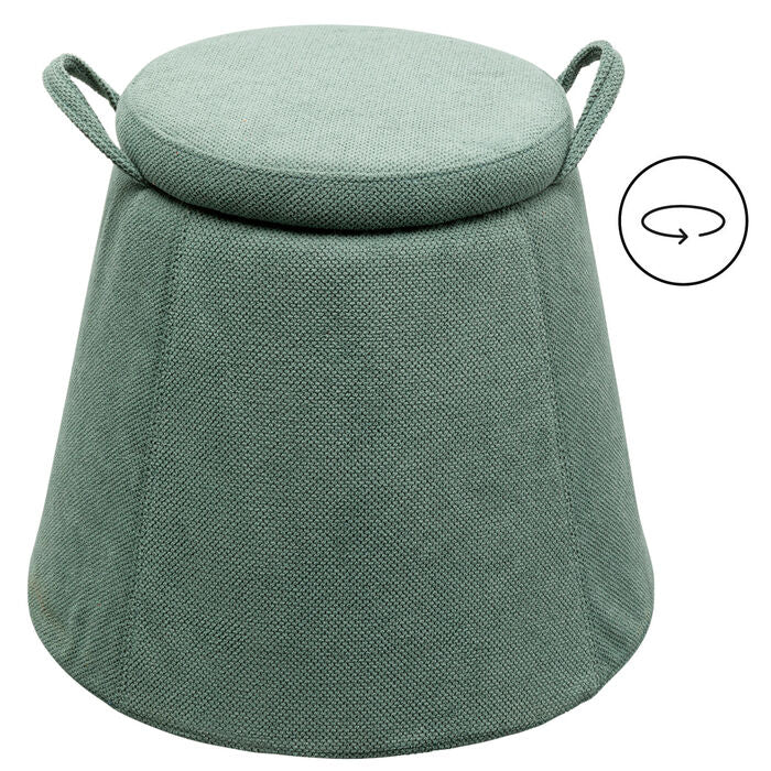 Taburete Thimble Green Ø51 cm