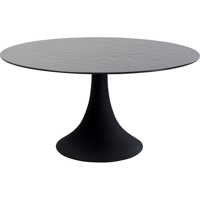 Mesa Grande Possibilita Black Bubble Ø150 cm